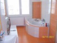 Rekonstrukce koupelny v panelákovém bytě (Šternberk, 10/2011)
